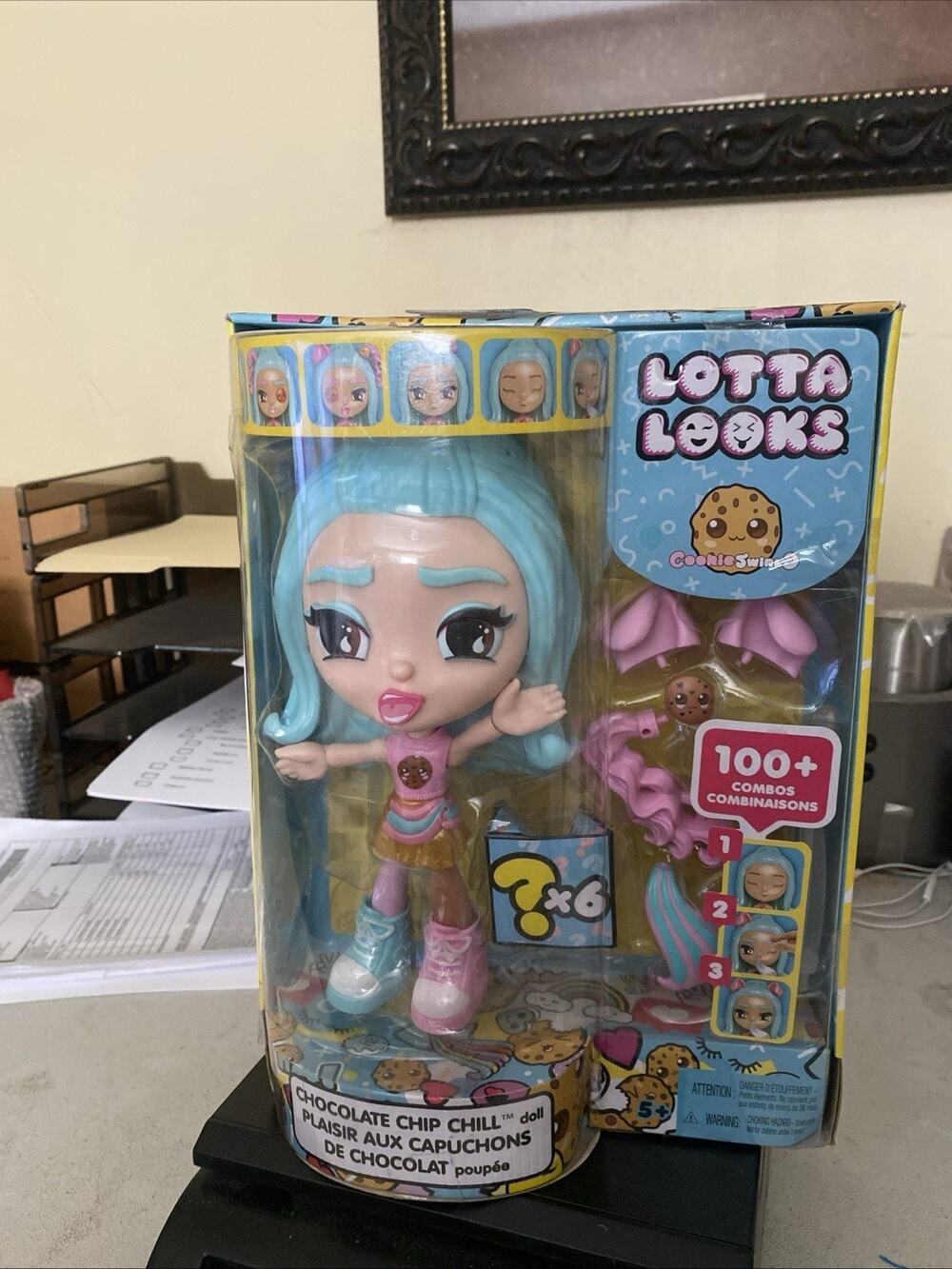 LOTTA LOOKS COOKIE CHOCOLATE CHIP CHILL DOLL NEW IN PACKAGE